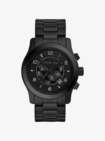Michael Kors Runway Black Watch