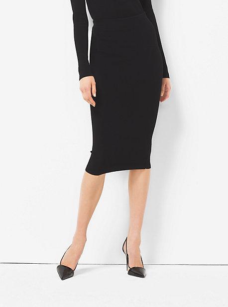 Michael Kors Collection Stretch-viscose Pencil Skirt