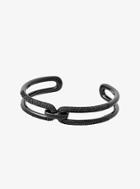 Michael Kors Black-tone Chain-link Cuff