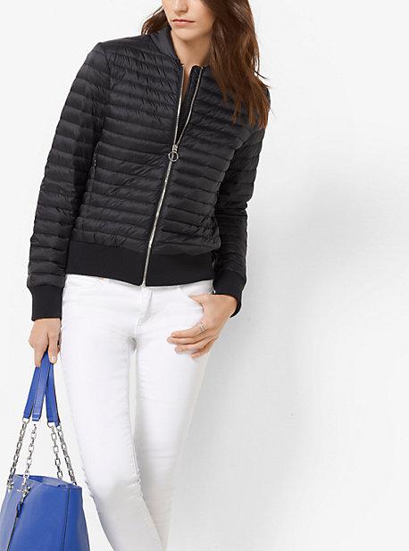 Michael Michael Kors Packable Bomber Jacket