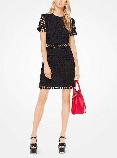 Michael Michael Kors Geometric Floral Lace Dress