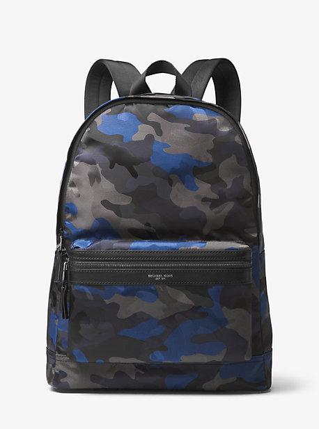 Michael Kors Mens Kent Camouflage Backpack