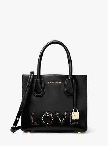 Michael Michael Kors Mercer Love Leather Crossbody