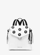 Michael Michael Kors Bristol Small Floral Applique Leather Backpack