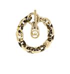 Michael Kors Logo Chain-link Gold-tone And Tortoise Acetate Bracelet