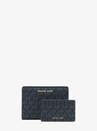 Michael Michael Kors Jet Set Medium Logo Slim Wallet