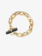 Michael Kors Gold-tone Toggle Bracelet