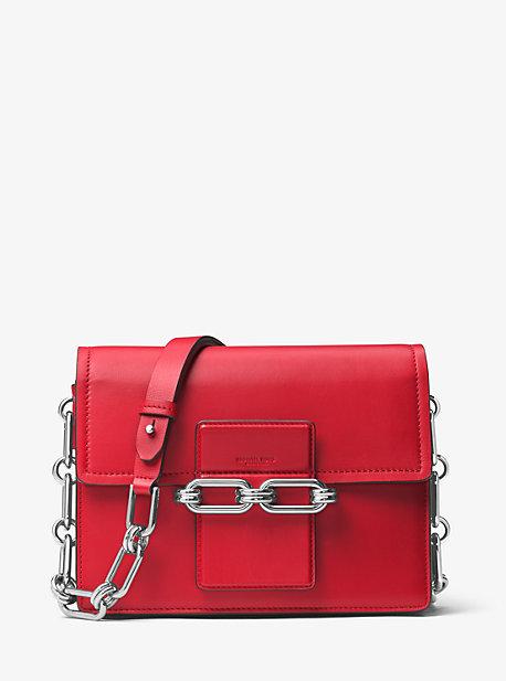 Michael Kors Collection Cate Medium French Calf Shoulder Bag