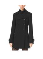 Michael Kors Collection Patch Pocket Trench