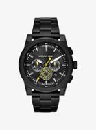 Michael Kors Grayson Black-tone Watch