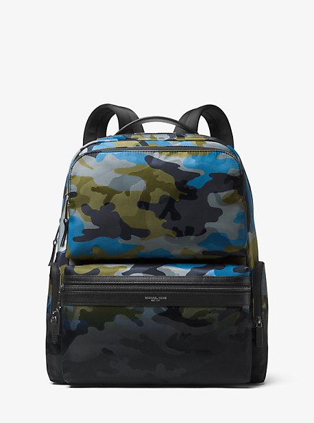 Michael Kors Mens Kent Camouflage Cargo Backpack