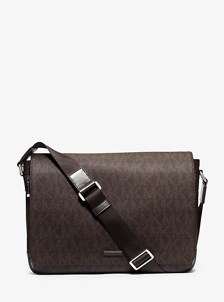 Michael Kors Mens Jet Set Large Logo Messenger