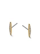 Michael Kors Matchstick Pave Gold-tone Stud Earrings