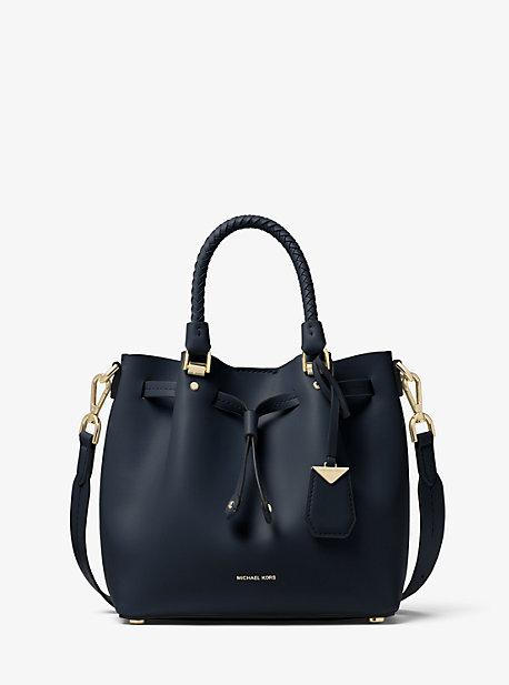Michael Michael Kors Blakely Small Leather Bucket Bag