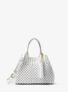 Michael Michael Kors Brooklyn Small Woven Leather Tote