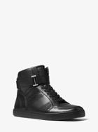 Michael Kors Mens Anthony Leather High-top Sneaker