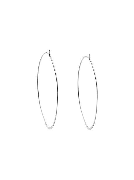 Michael Kors Silver-tone Hoop Earrings