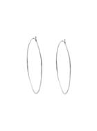 Michael Kors Silver-tone Hoop Earrings