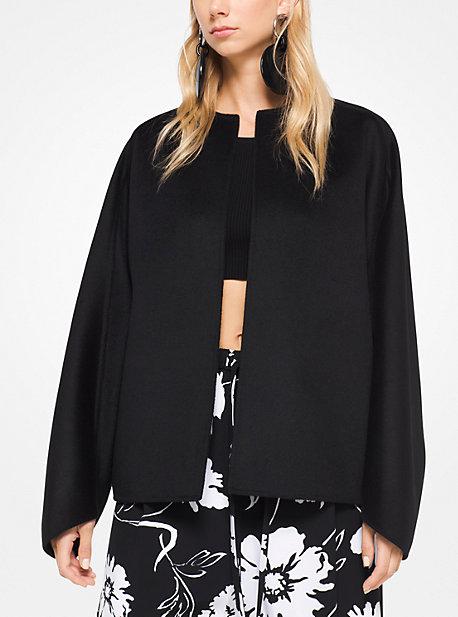 Michael Kors Collection Double-face Cashgora Melton Jacket