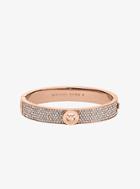 Michael Kors Pave Rose Gold-tone Bangle