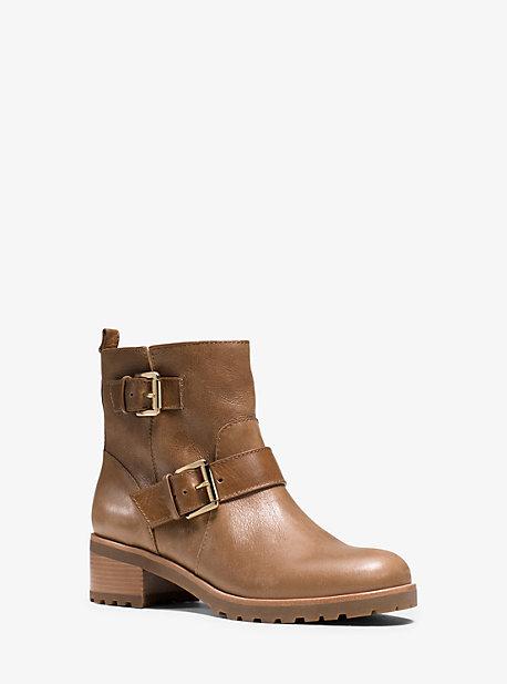 Michael Michael Kors Gretchen Leather Ankle Boot