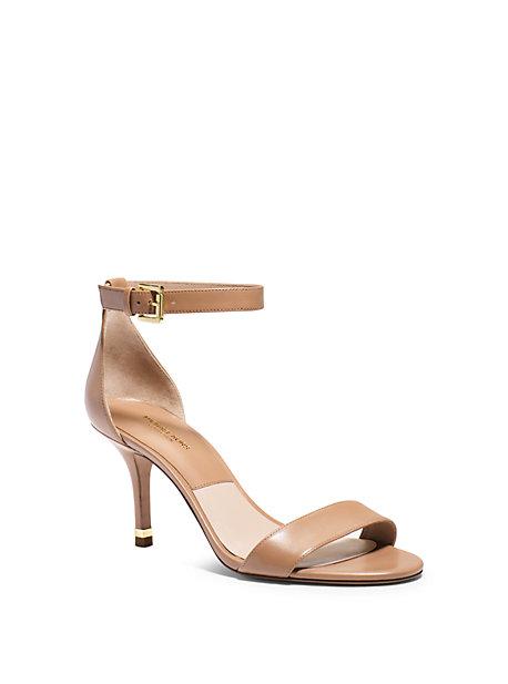 Michael Kors Collection Suri Leather Sandal