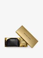 Michael Michael Kors Jet Set Leather Pouch And Compact Set