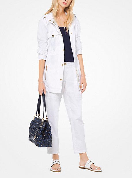 Michael Michael Kors Lightweight Twill Anorak