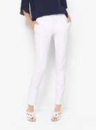 Michael Kors Collection Samantha Stretch Cotton-broadcloth Pants