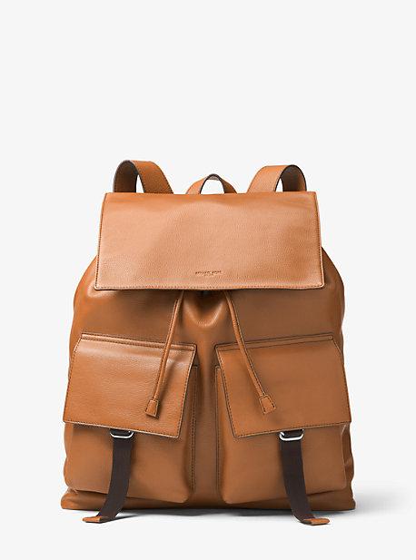 Michael Kors Mens Billy Leather Backpack