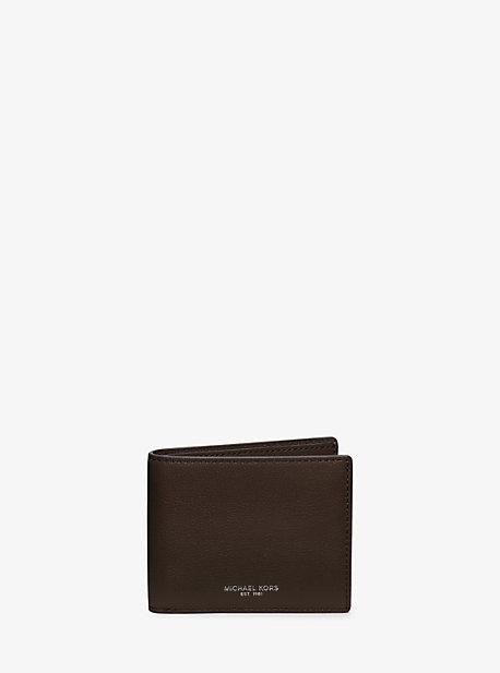 Michael Kors Mens Bryant Slim Leather Billfold Wallet