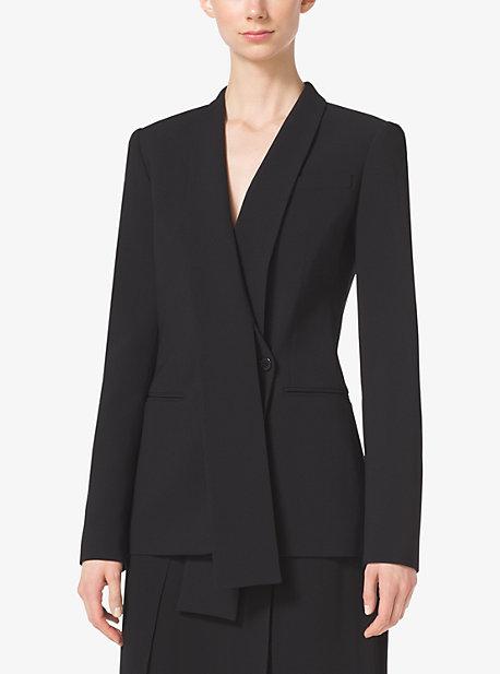 Michael Kors Collection Shawl-collar Wool-serge Blazer