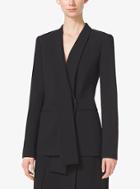 Michael Kors Collection Shawl-collar Wool-serge Blazer