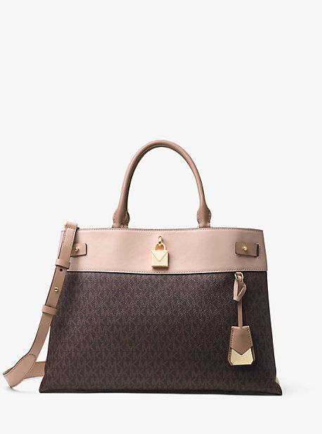 Michael Michael Kors Gramercy Large Logo Satchel