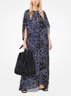 Michael Kors Collection Floral Silk-georgette Caftan
