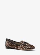 Michael Kors Collection Jemma Leopard Calf Hair Loafer