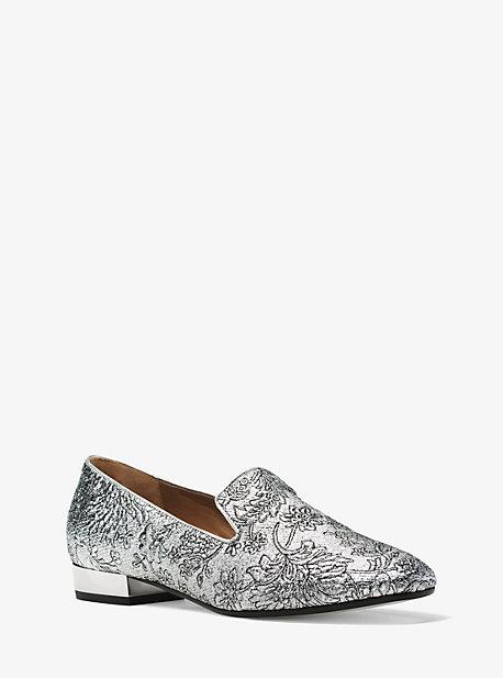Michael Kors Collection Roxanne Floral Brocade Loafer