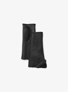 Michael Michael Kors Fur-lined Leather Fingerless Gloves