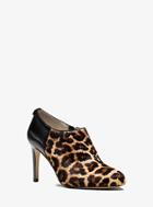 Michael Michael Kors Sammy Leopard Calf Hair Ankle Boot