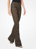 Michael Kors Collection Corded Lace Flared Pants