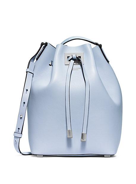 Michael Kors Collection Miranda Large Leather Messenger