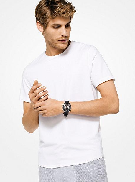 Michael Kors Mens Stretch-cotton T-shirt