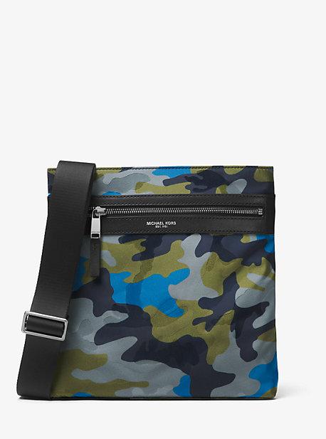 Michael Kors Mens Kent Medium Camouflage Crossbody