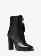 Michael Kors Collection Odile Leather Ankle Boot