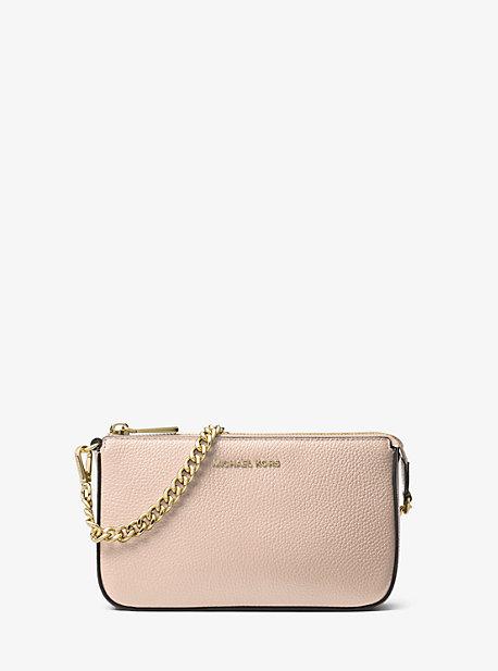 Michael Michael Kors Jet Set Leather Chain Wallet