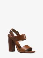 Michael Kors Collection Thelma Leather Sandal