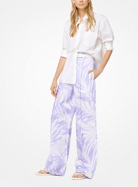 Michael Kors Collection Washed Cotton-poplin Shirt