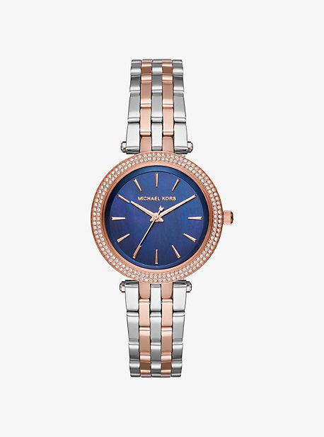 Michael Kors Darci Pav Two-tone Watch