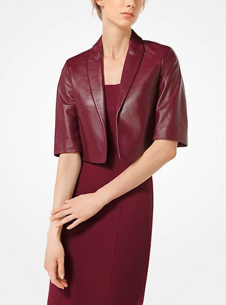 Michael Kors Collection Plonge Cropped Jacket