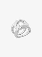 Michael Kors Silver-tone Chain-link Ring